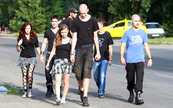 A Rockmaraton képekben - első nap. Omen, Rómaó Vérzik, Kovbojok, Baracka - fotó: Sándor Judit