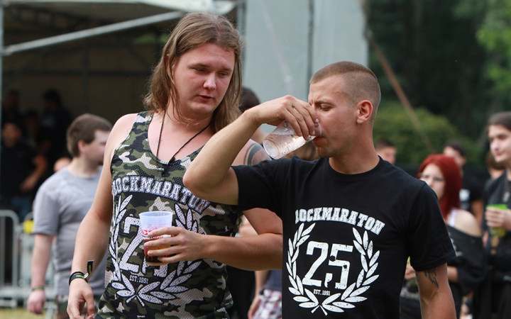 A Rockmaraton képekben - első nap. Omen, Rómaó Vérzik, Kovbojok, Baracka - fotó: Sándor Judit