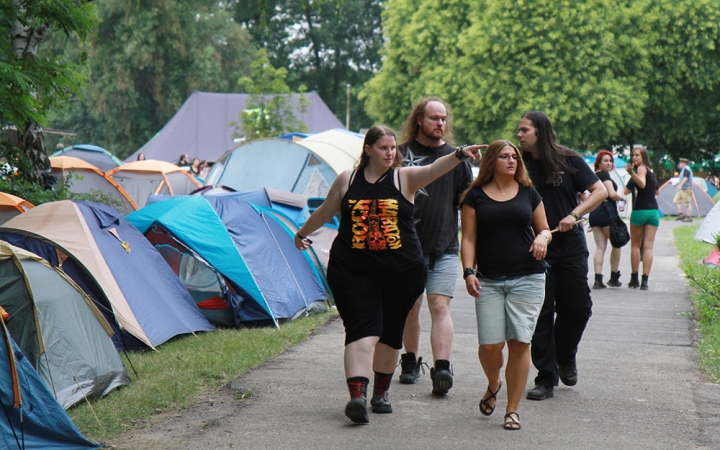 A Rockmaraton képekben - első nap. Omen, Rómaó Vérzik, Kovbojok, Baracka - fotó: Sándor Judit