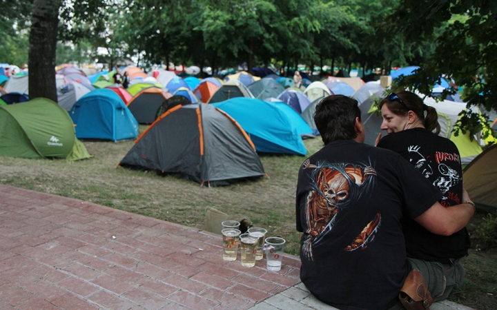 A Rockmaraton képekben - első nap. Omen, Rómaó Vérzik, Kovbojok, Baracka - fotó: Sándor Judit