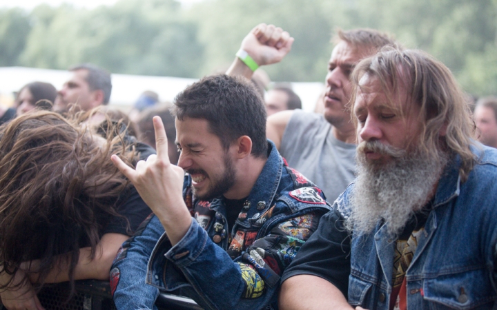 A Rockmaraton képekben - második nap, Nuclear Assault, Moby Dick, Agnostic Front - fotó: Ónodi Zoltán