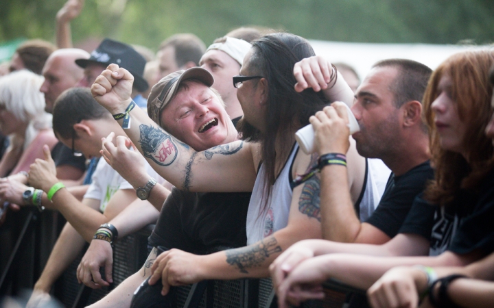 A Rockmaraton képekben - második nap, Nuclear Assault, Moby Dick, Agnostic Front - fotó: Ónodi Zoltán