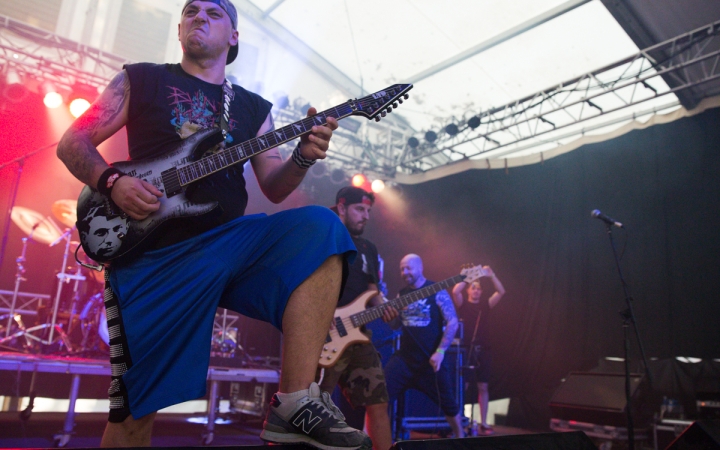 A Rockmaraton képekben - második nap, Nuclear Assault, Moby Dick, Agnostic Front - fotó: Ónodi Zoltán