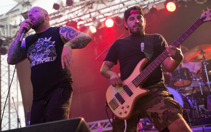 A Rockmaraton képekben - második nap, Nuclear Assault, Moby Dick, Agnostic Front - fotó: Ónodi Zoltán