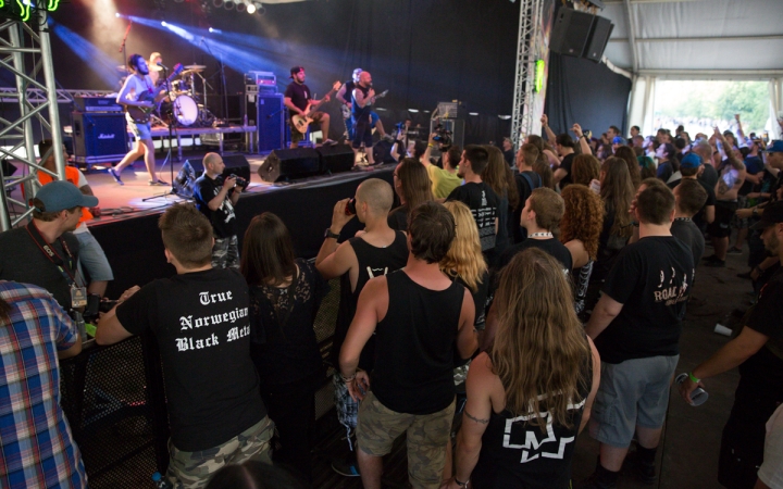 A Rockmaraton képekben - második nap, Nuclear Assault, Moby Dick, Agnostic Front - fotó: Ónodi Zoltán