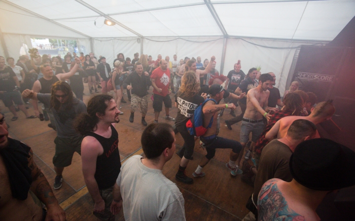 A Rockmaraton képekben - második nap, Nuclear Assault, Moby Dick, Agnostic Front - fotó: Ónodi Zoltán