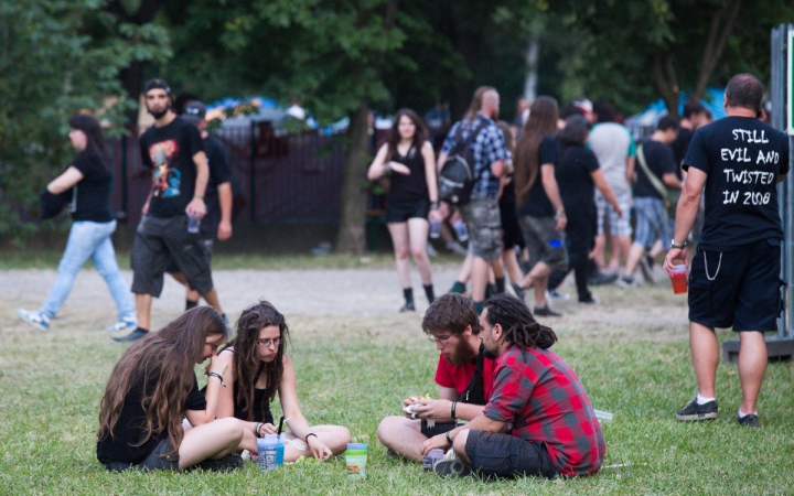 A Rockmaraton képekben - második nap, Nuclear Assault, Moby Dick, Agnostic Front - fotó: Ónodi Zoltán