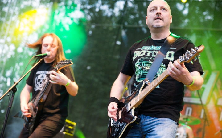 A Rockmaraton képekben - második nap, Nuclear Assault, Moby Dick, Agnostic Front - fotó: Ónodi Zoltán