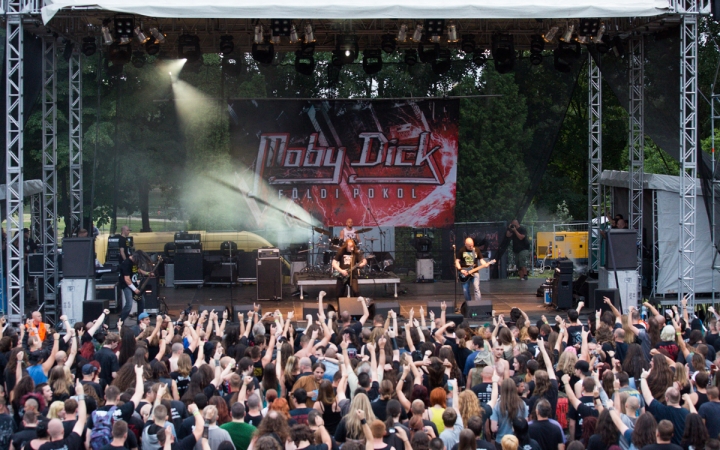 A Rockmaraton képekben - második nap, Nuclear Assault, Moby Dick, Agnostic Front - fotó: Ónodi Zoltán
