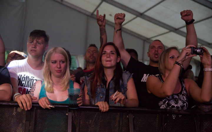 A Rockmaraton képekben - második nap, Nuclear Assault, Moby Dick, Agnostic Front - fotó: Ónodi Zoltán
