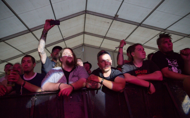 A Rockmaraton képekben - második nap, Nuclear Assault, Moby Dick, Agnostic Front - fotó: Ónodi Zoltán