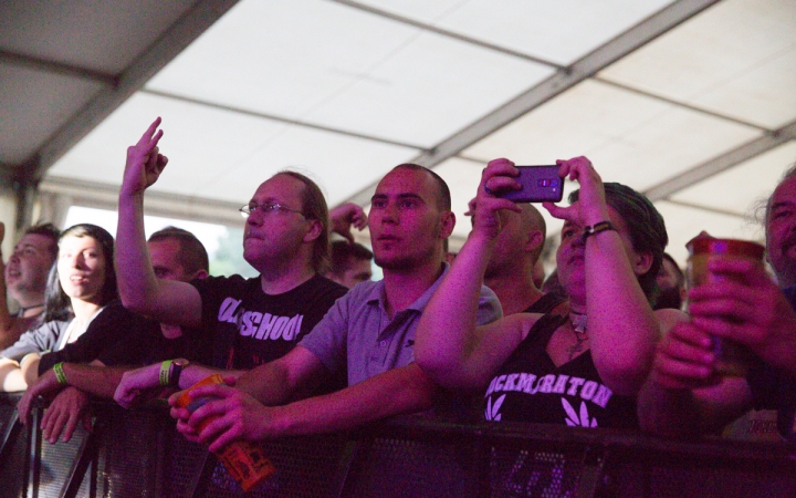 A Rockmaraton képekben - második nap, Nuclear Assault, Moby Dick, Agnostic Front - fotó: Ónodi Zoltán