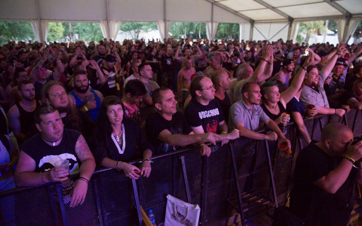 A Rockmaraton képekben - második nap, Nuclear Assault, Moby Dick, Agnostic Front - fotó: Ónodi Zoltán