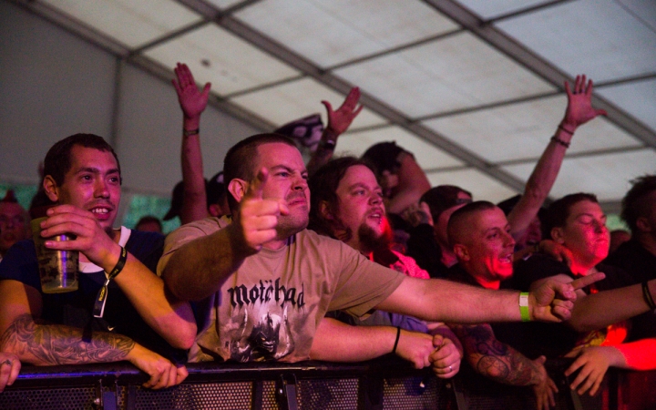 A Rockmaraton képekben - második nap, Nuclear Assault, Moby Dick, Agnostic Front - fotó: Ónodi Zoltán