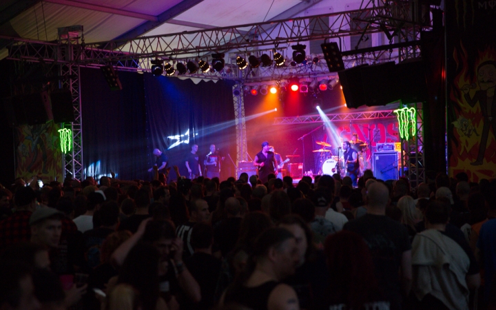 A Rockmaraton képekben - második nap, Nuclear Assault, Moby Dick, Agnostic Front - fotó: Ónodi Zoltán