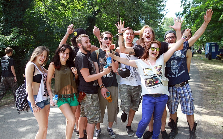 A Rockmaraton képekben- ébredés - fotó: Sándor Judit
