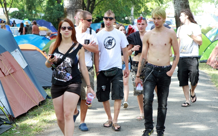 A Rockmaraton képekben- ébredés - fotó: Sándor Judit