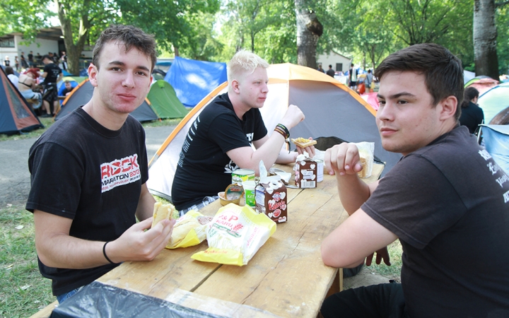 A Rockmaraton képekben- ébredés - fotó: Sándor Judit