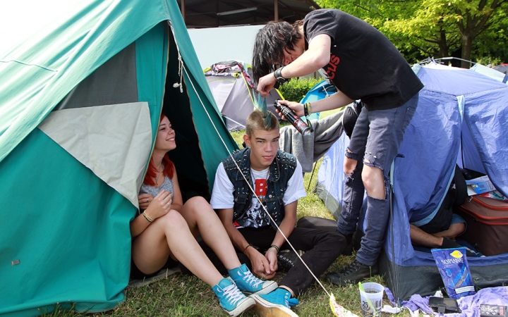 A Rockmaraton képekben- ébredés - fotó: Sándor Judit