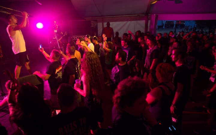 A Rockmaraton képekben - negyedik nap, Biohazard, Mayhem - fotó: Ónodi Zoltán
