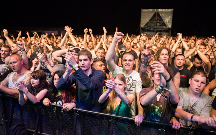 A Rockmaraton képekben - negyedik nap, Biohazard, Mayhem - fotó: Ónodi Zoltán