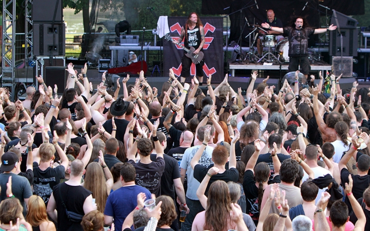 A Rockmaraton képekben - ötödik nap, Kalapács, Lord, Helloween - fotó: Sándor Judit