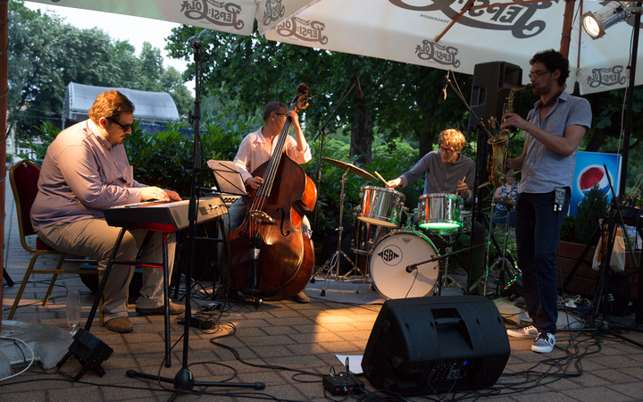Soso Lakatos Quartet a Művész teraszán - fotó: Ónodi Zoltán