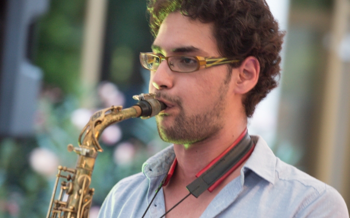 Soso Lakatos Quartet a Művész teraszán - fotó: Ónodi Zoltán