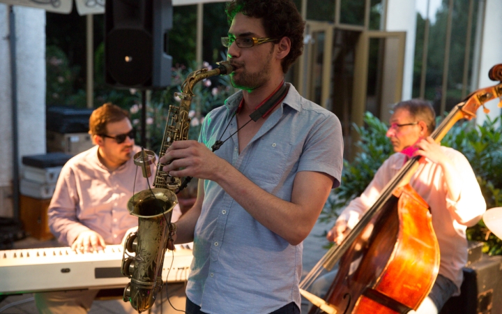 Soso Lakatos Quartet a Művész teraszán - fotó: Ónodi Zoltán