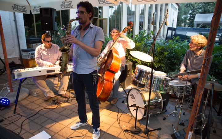 Soso Lakatos Quartet a Művész teraszán - fotó: Ónodi Zoltán