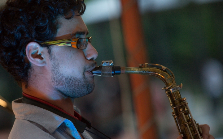 Soso Lakatos Quartet a Művész teraszán - fotó: Ónodi Zoltán