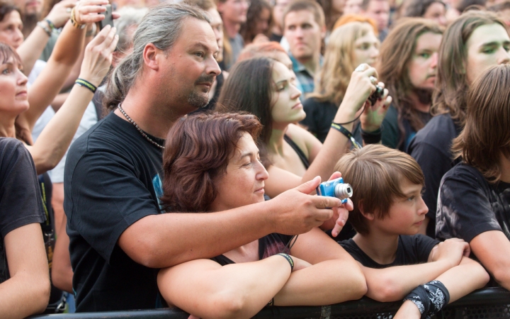 A Rockmaraton képekben - hatodik nap második rész, Ismerős Arcok, Wisdom, Deák Bill - fotó: Ónodi Zoltán