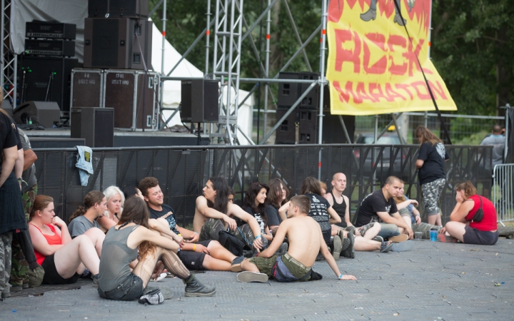 A Rockmaraton képekben - hatodik nap első rész, Rudán Joe, Akela - fotó: Ónodi Zoltán