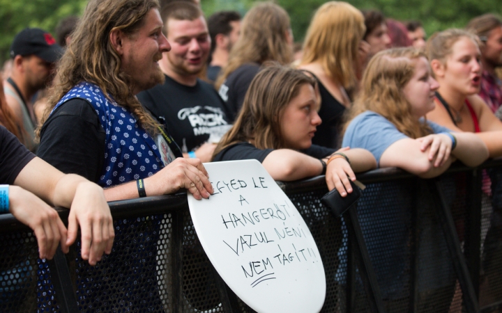 A Rockmaraton képekben - hatodik nap első rész, Rudán Joe, Akela - fotó: Ónodi Zoltán