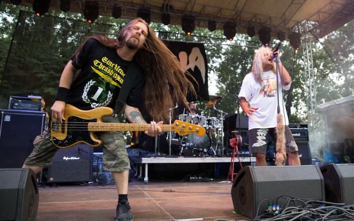 A Rockmaraton képekben - hatodik nap első rész, Rudán Joe, Akela - fotó: Ónodi Zoltán