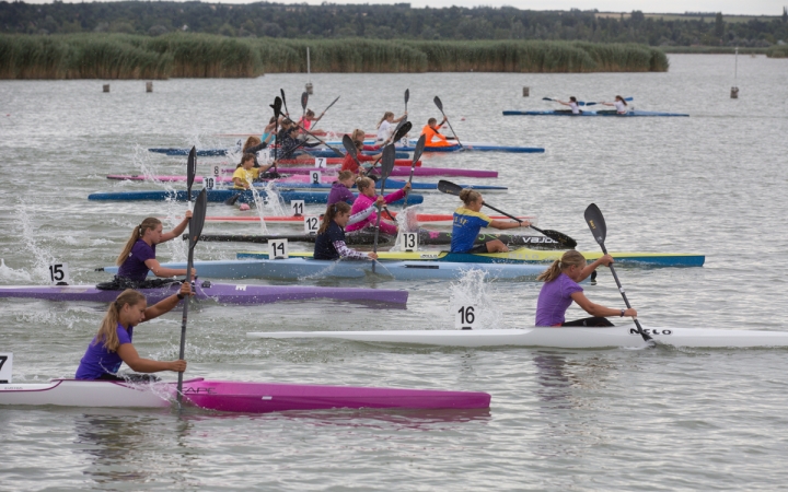 Kajak-kenu - Gyermek, kölyök és serdülő Magyar bajnokság (Sukoró) - fotó: Ónodi Zoltán