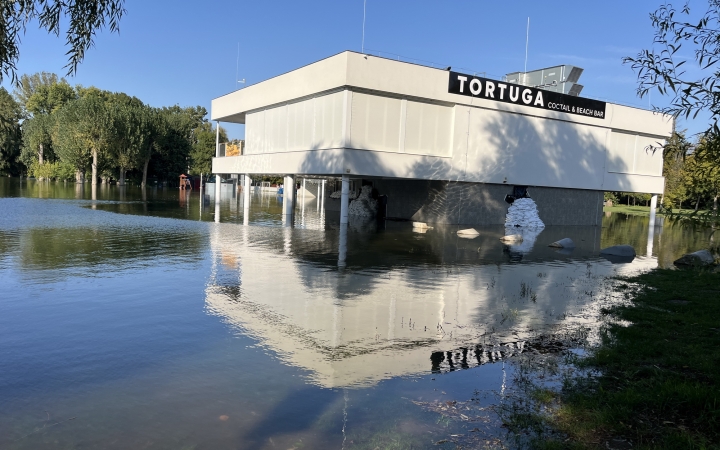 Tetőzött a folyam – holnaptól már apad - fotó: 