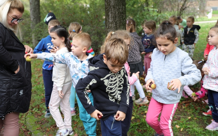 Zöld értékek az Aranyalma tagóvodában - fotó: 