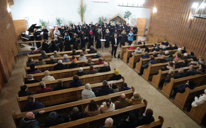 Ünnepi koncert az evangélikus templomban - fotó: 