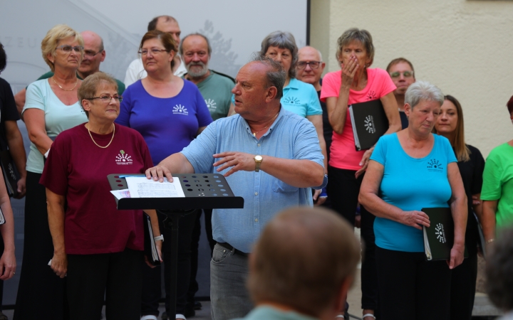 Parádés koncert a múzeumkertben - fotó: 