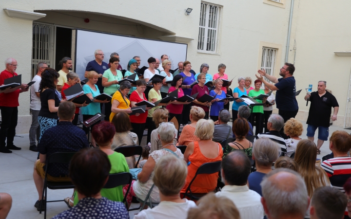 Parádés koncert a múzeumkertben - fotó: 