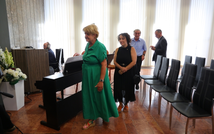 A közgyűlési terem névadó ünnepsége - fotó: 