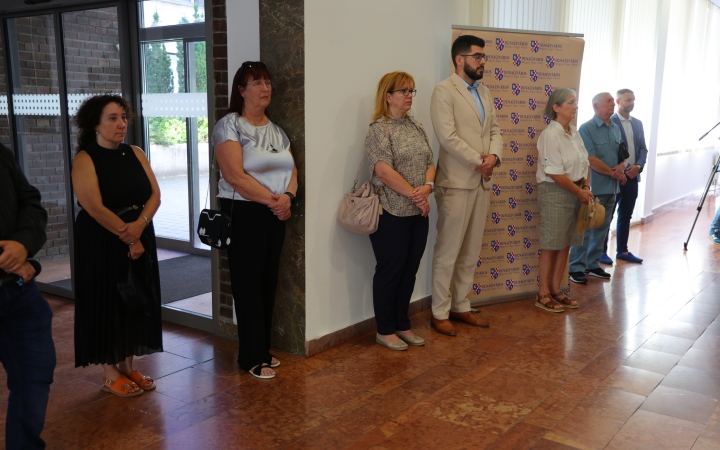A közgyűlési terem névadó ünnepsége - fotó: 