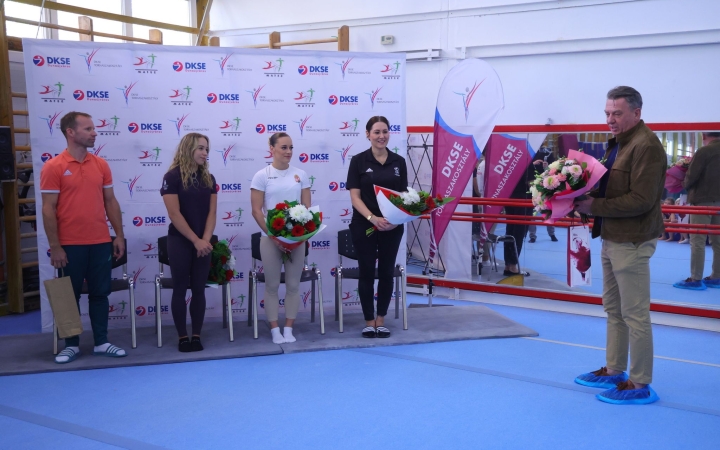 Tornászok köszöntése a világbajnokság után (2025) - fotó: 