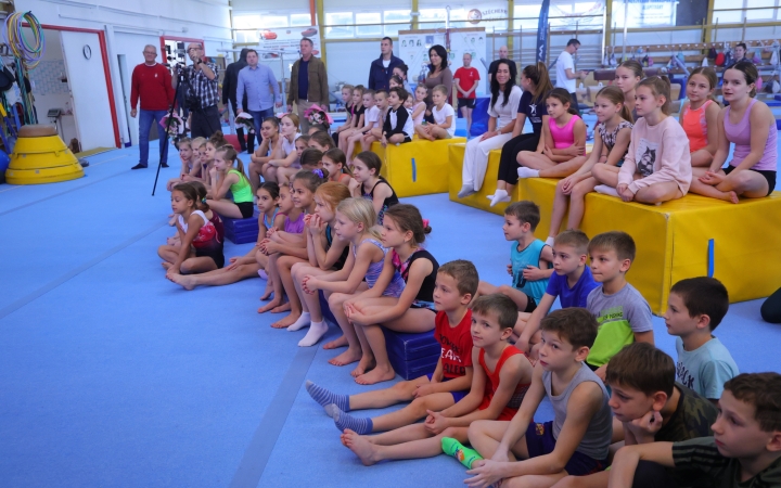 Tornászok köszöntése a világbajnokság után (2025) - fotó: 