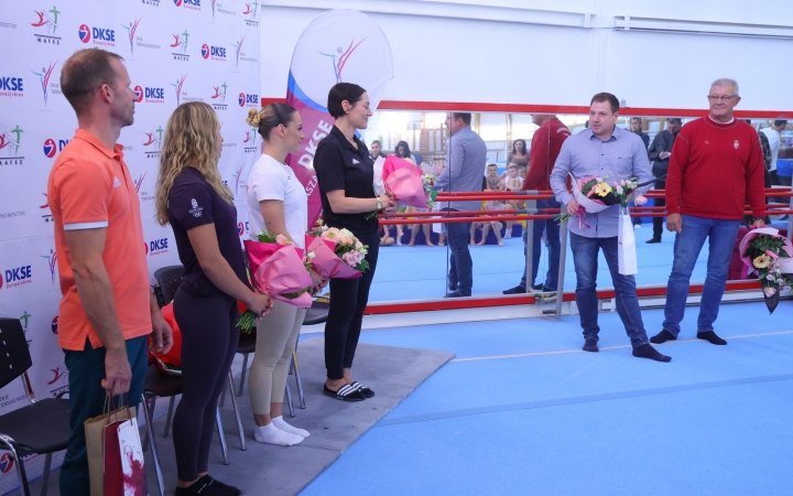 Tornászok köszöntése a világbajnokság után (2025) - fotó: 