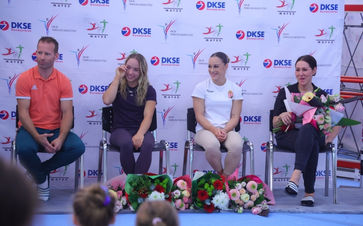 Tornászok köszöntése a világbajnokság után (2025) - fotó: 