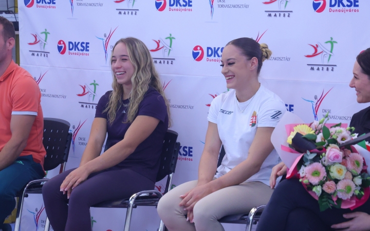 Tornászok köszöntése a világbajnokság után (2025) - fotó: 