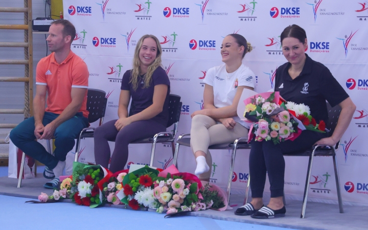 Tornászok köszöntése a világbajnokság után (2025) - fotó: 