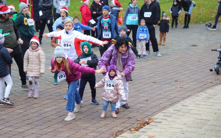 I. Családi Mikulásfutás - fotó: 